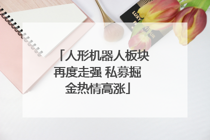 人形机器人板块再度走强 私募掘金热情高涨